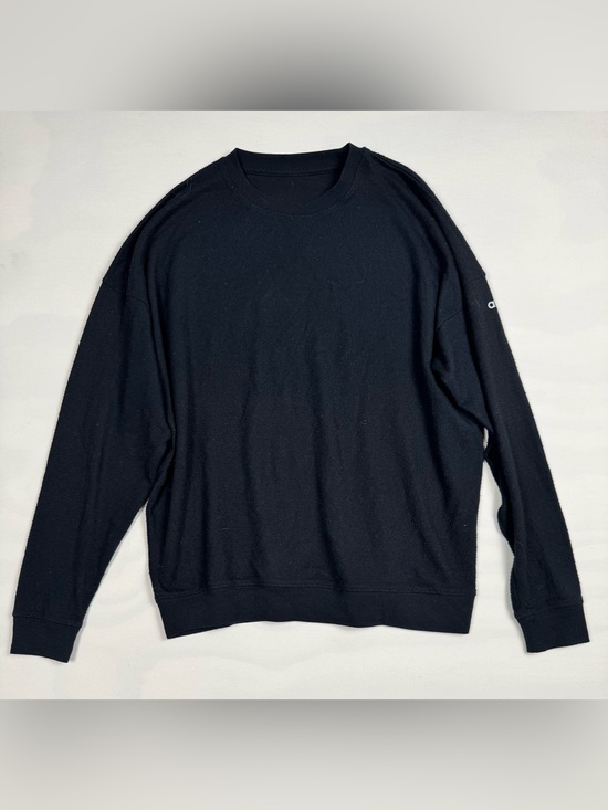 ALO Yoga Sweaters - Alo Yoga Crewneck Long Sleeve Lightweight Sweater Black Women’s XL